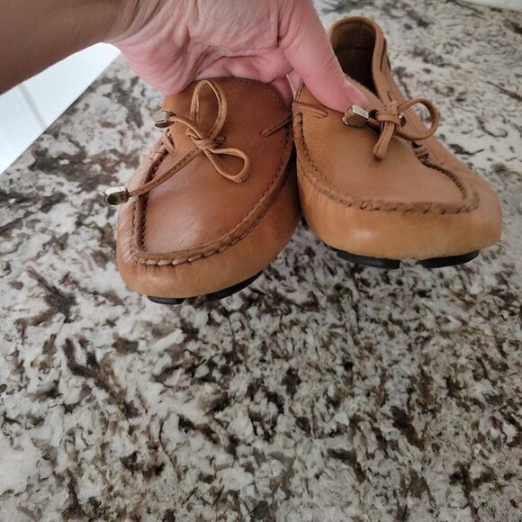 Saks Fifth Avenue Leather Loafers 9B - Picture 10 of 10